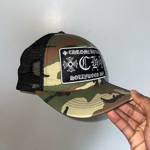 chrome heart camo Hat